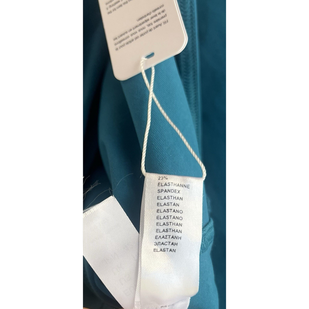NWT Eres Guilty Belted Swimsuit Turquoise Women’s Size FR 42 US 10 - Picture 7 of 8